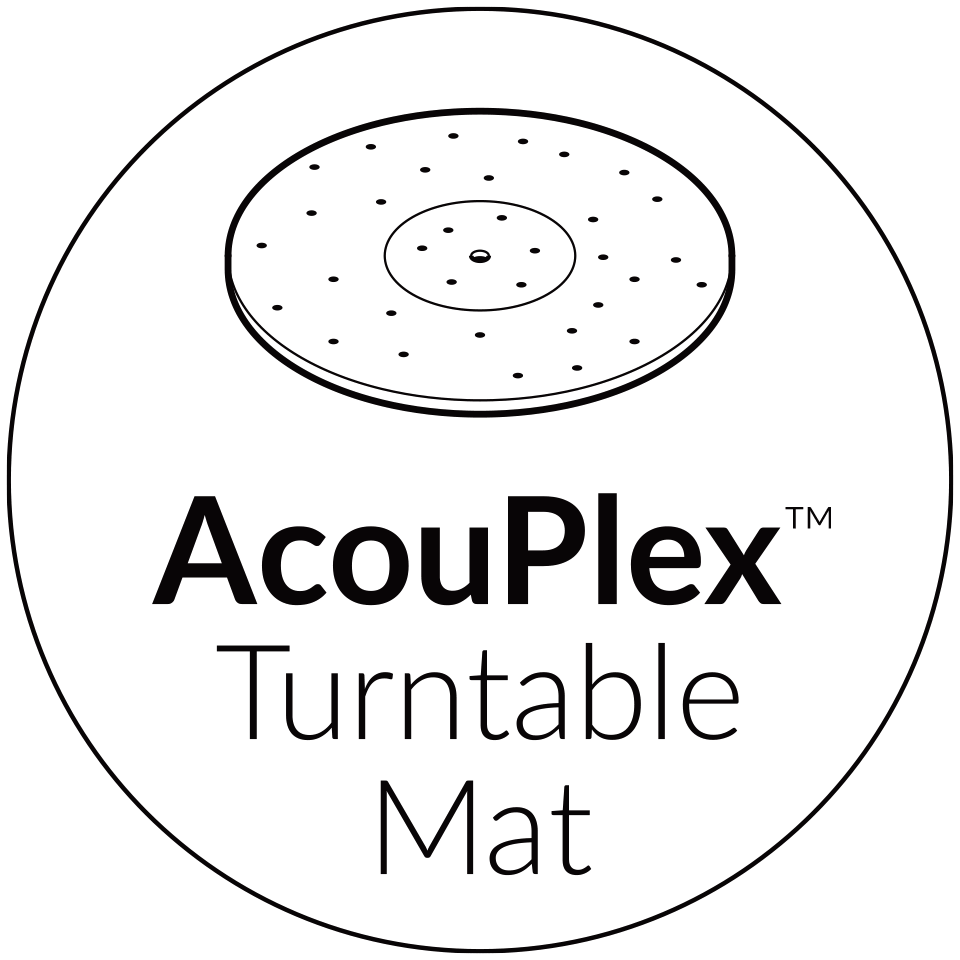 AcouPlex Turntable Mat Roundle