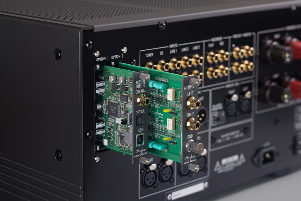 Accuphase E-800S optional cards