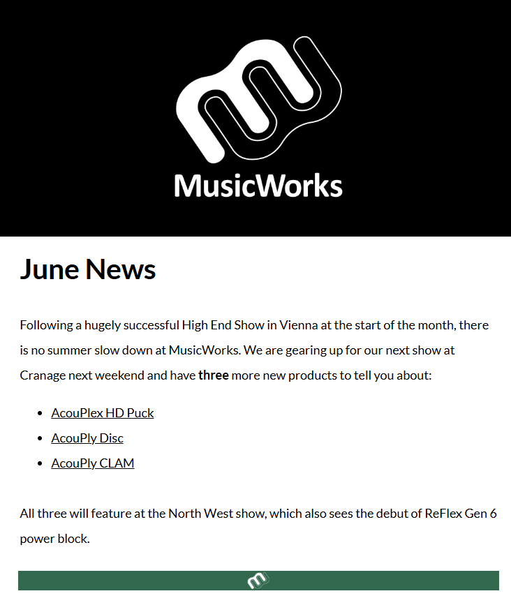 June newsletter page 1