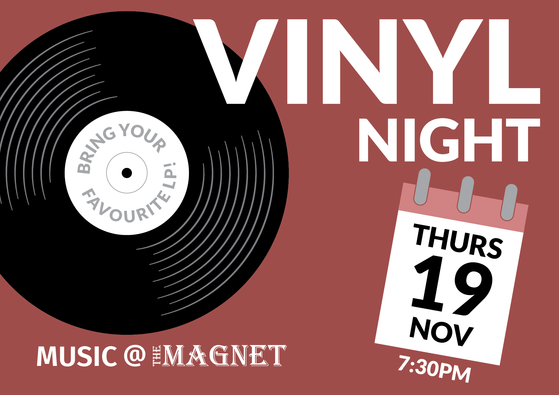 Music at The Magnet poster